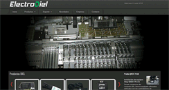 Desktop Screenshot of electronicadiel.com