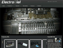 Tablet Screenshot of electronicadiel.com